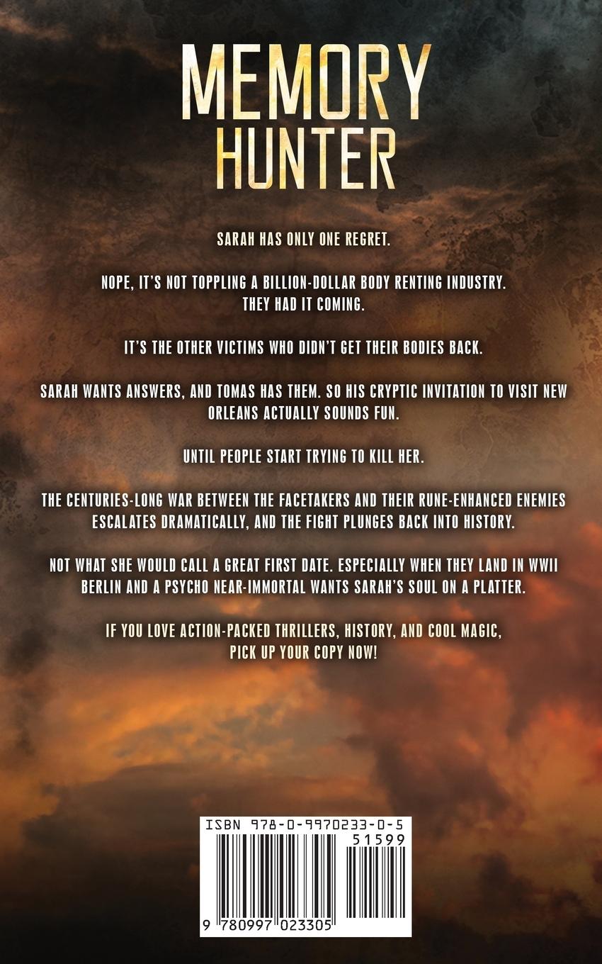 Rückseitencover Memory Hunter