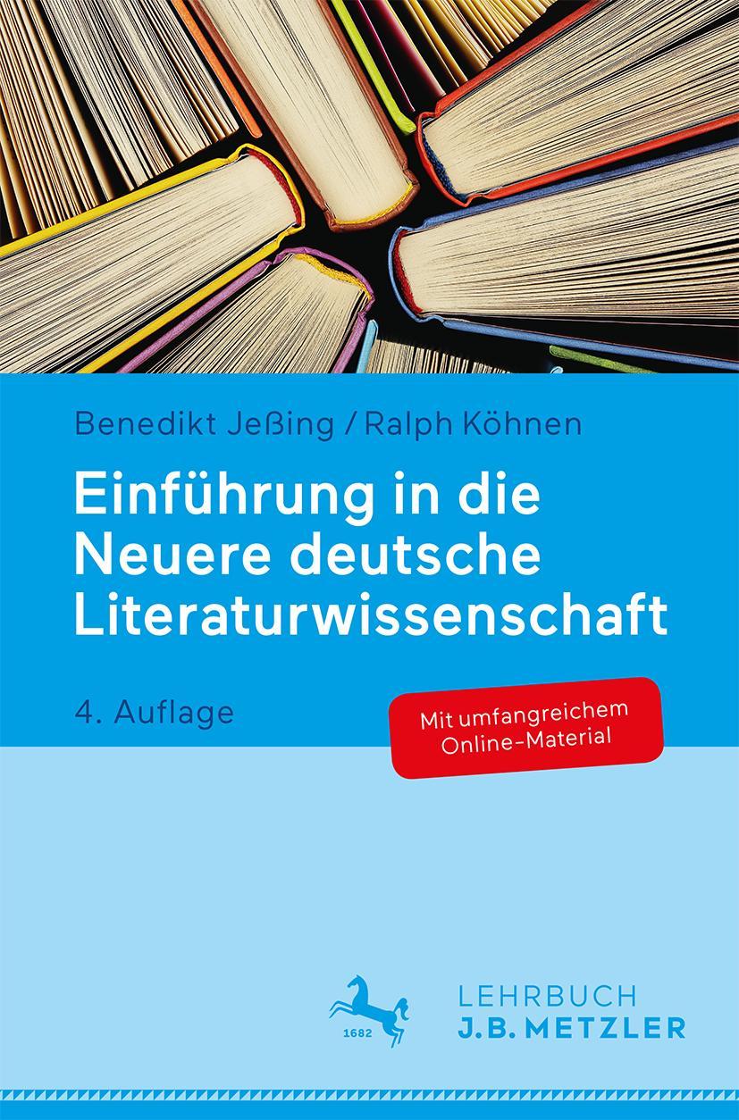 Vorderes Coverbild Einführung in die Neuere deutsche Literaturwissenschaft