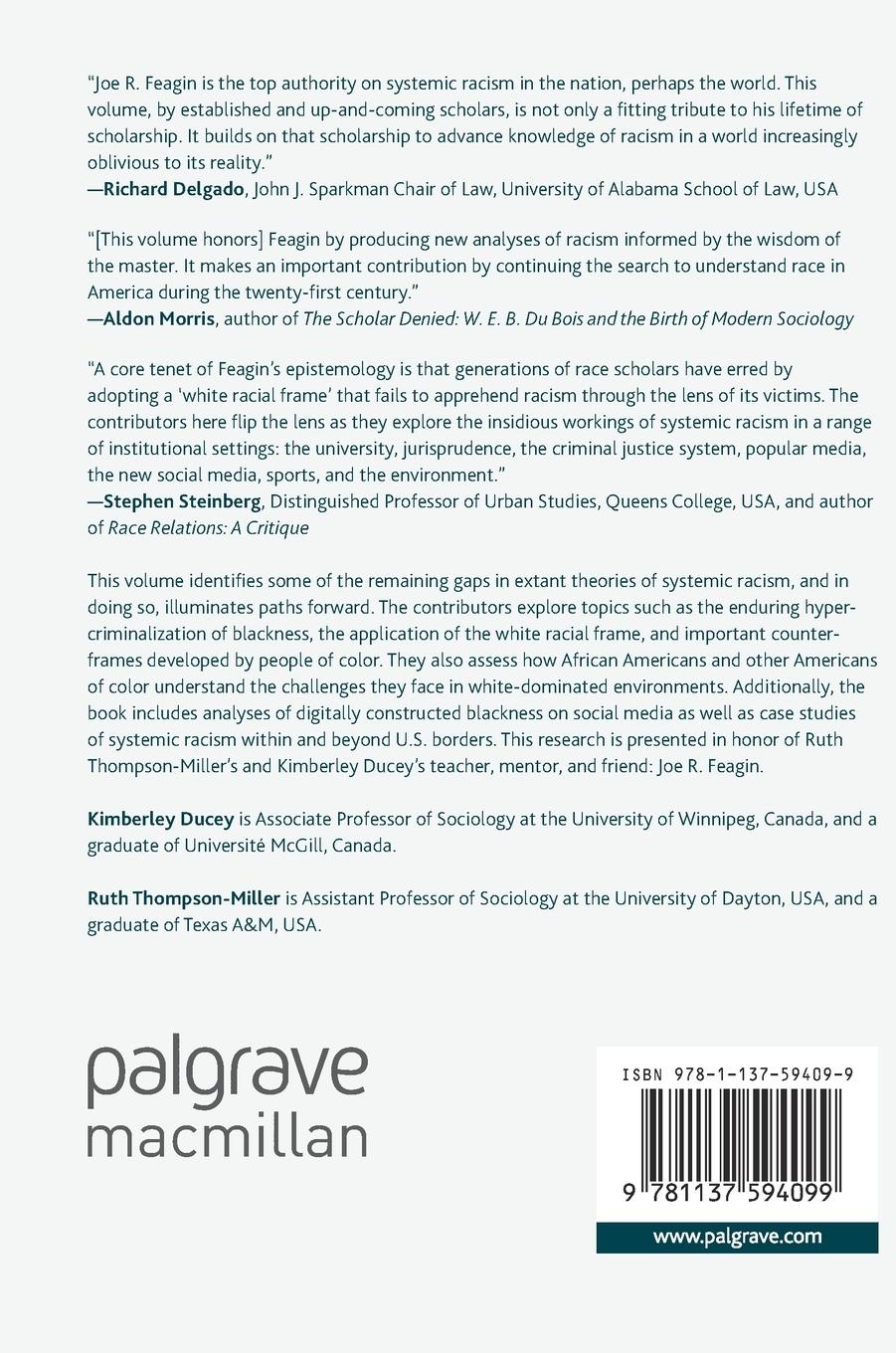 Rückseitencover Systemic Racism