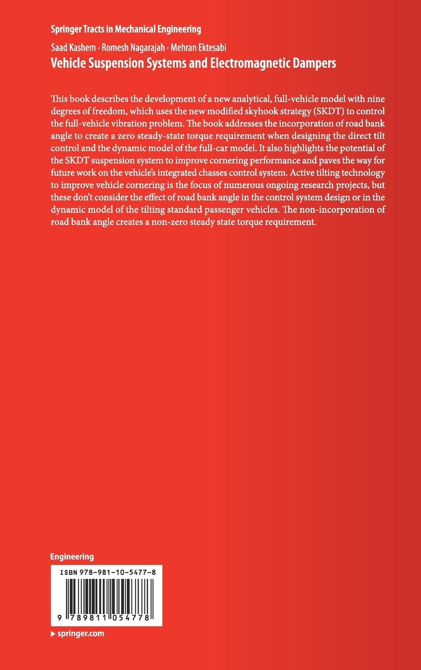 Rückseitencover Vehicle Suspension Systems and Electromagnetic Dampers