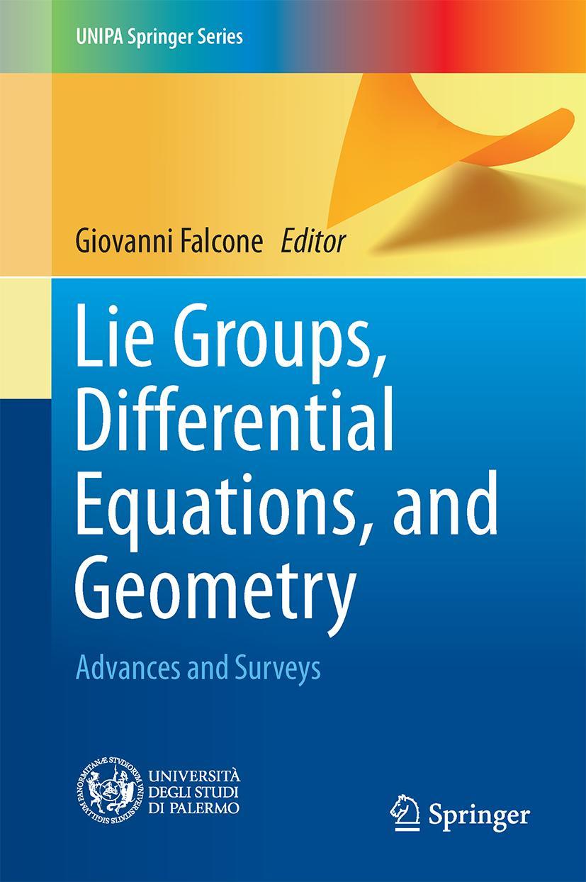 Vorderes Coverbild Lie Groups, Differential Equations, and Geometry