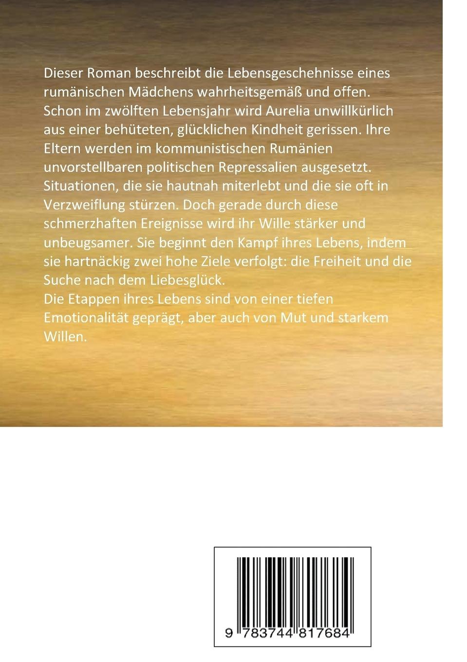 Rückseitencover Die erträumte Freiheit