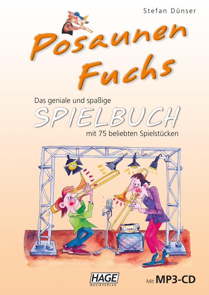 Vorderes Coverbild Posaunen Fuchs Spielbuch (mit MP3-CD)