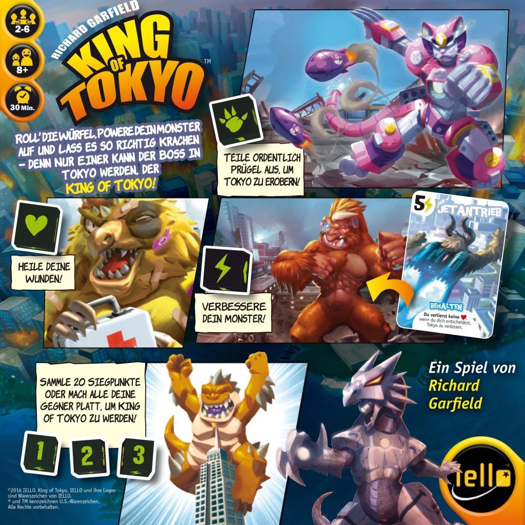 Beispielinhalt (Bild) King of Tokyo - Neue Version