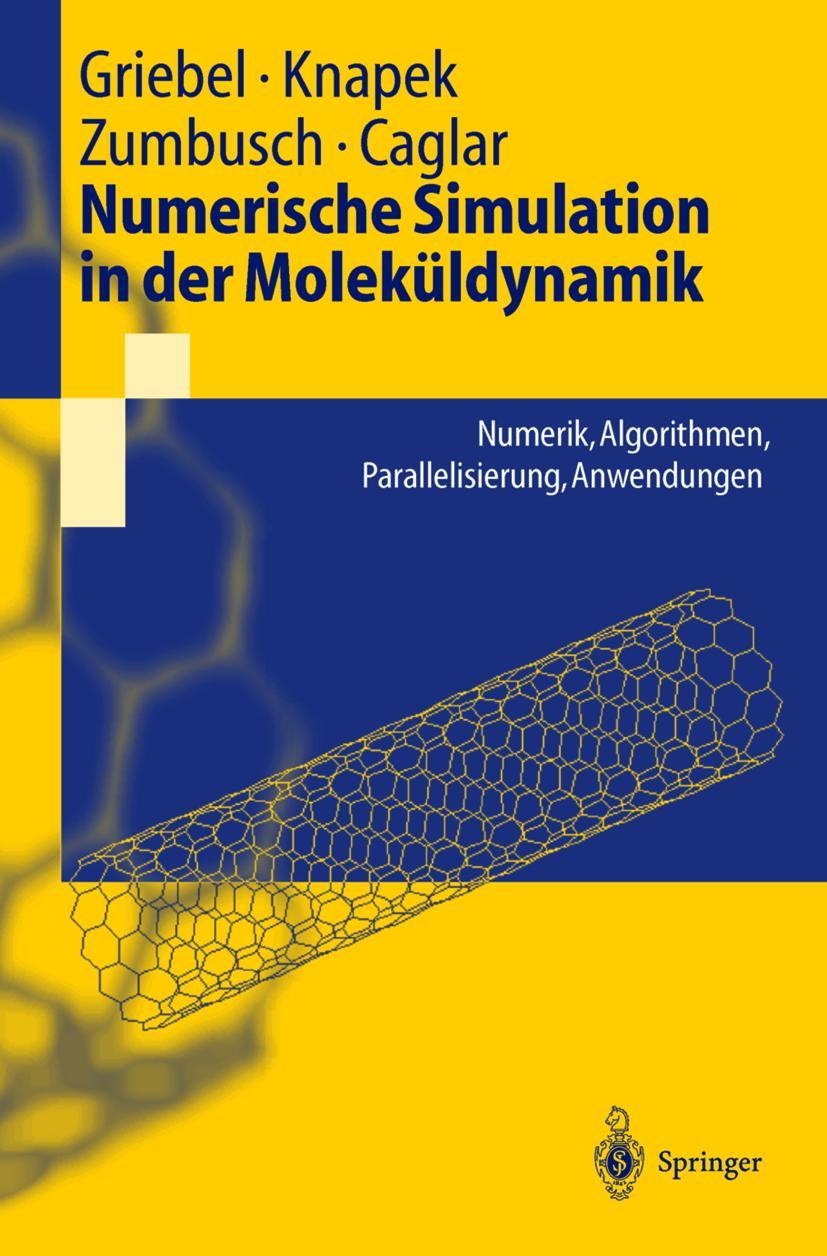 Vorderes Coverbild Numerische Simulation in der Moleküldynamik