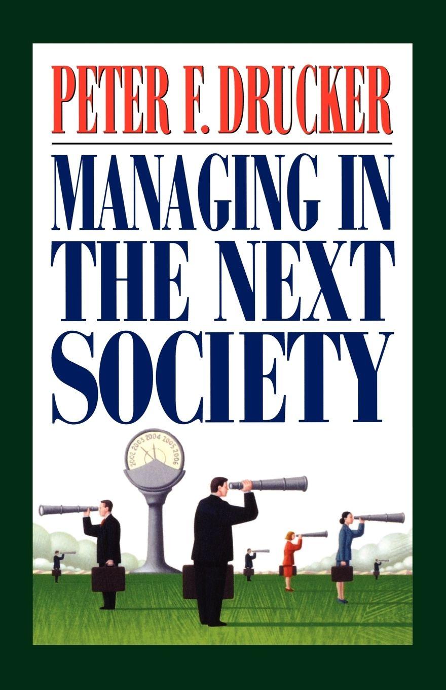 Vorderes Coverbild Managing in the Next Society