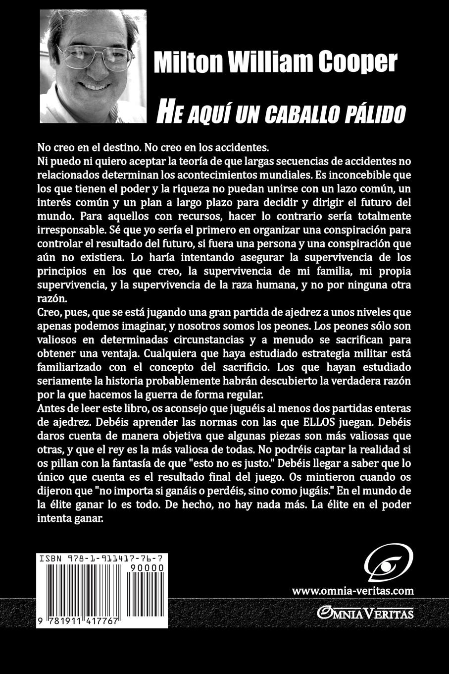 Rückseitencover He aquí un caballo pálido