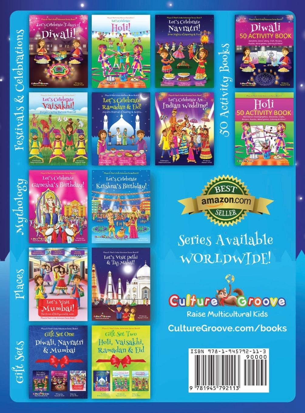 Rückseitencover Let's Celebrate Ramadan & Eid! (Muslim Festival of Fasting & Sweets) (Maya & Neel's India Adventure Series, Book 4)