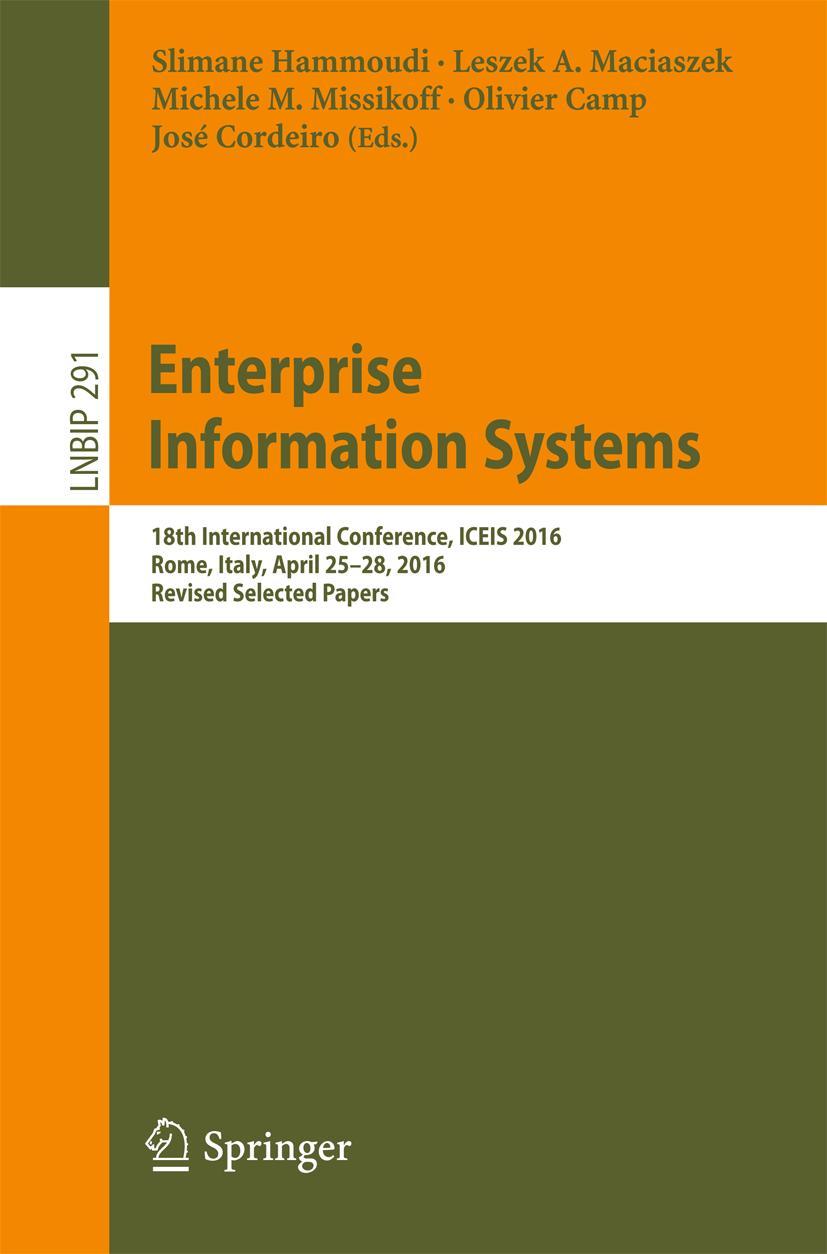 Vorderes Coverbild Enterprise Information Systems