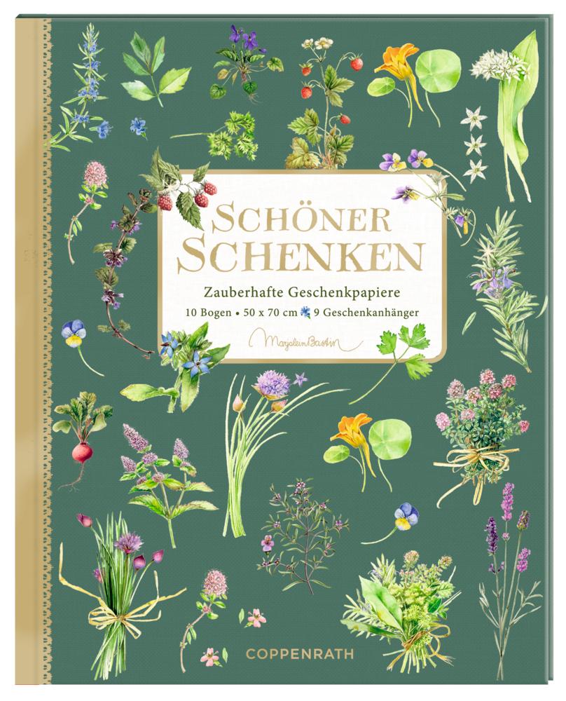 Vorderes Coverbild Geschenkpapier-Buch - Schöner schenken