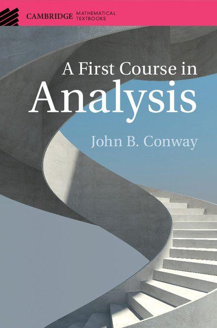 Vorderes Coverbild A First Course in Analysis