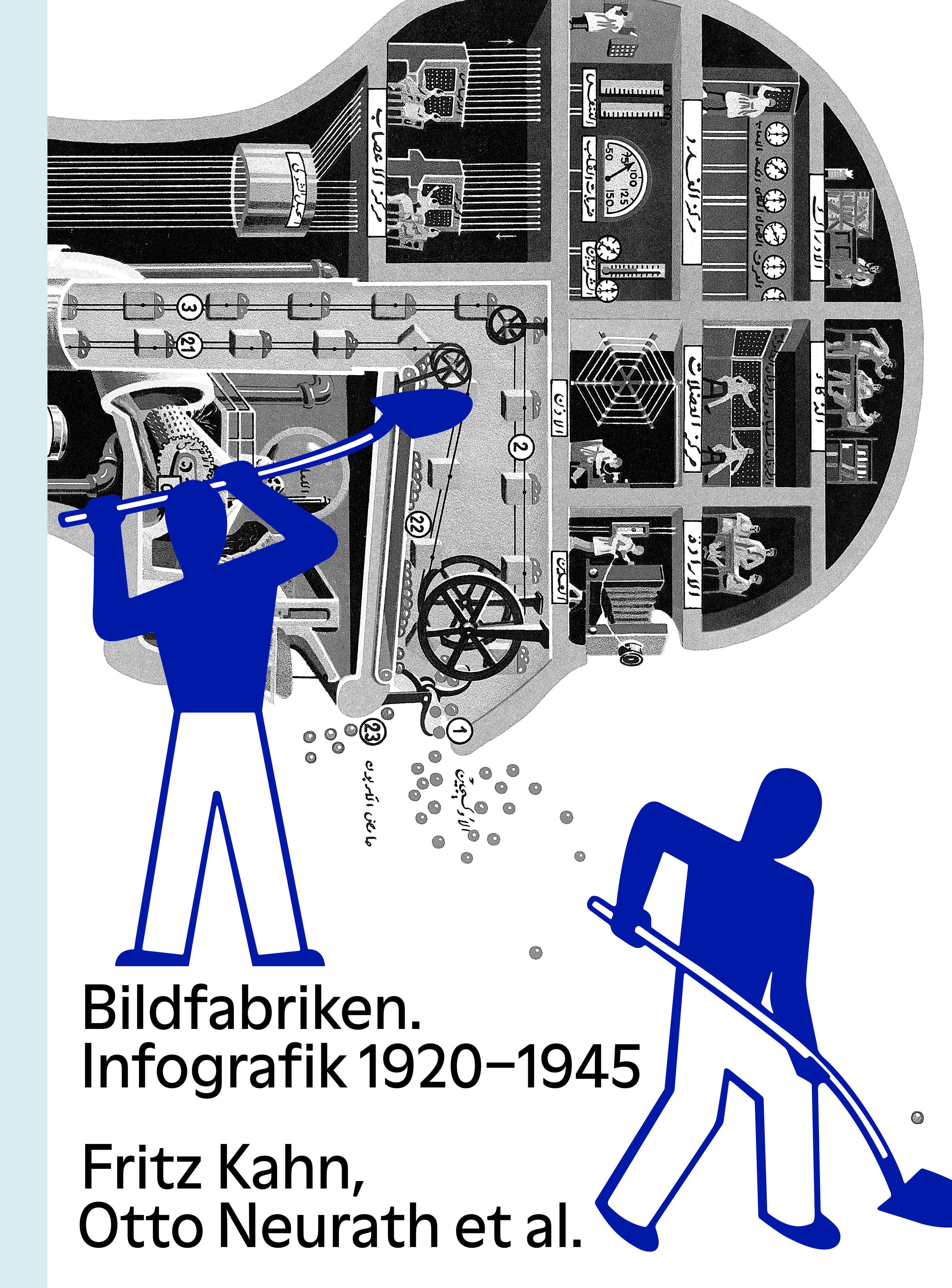 Vorderes Coverbild Bildfabriken. Infografik 1920-1945