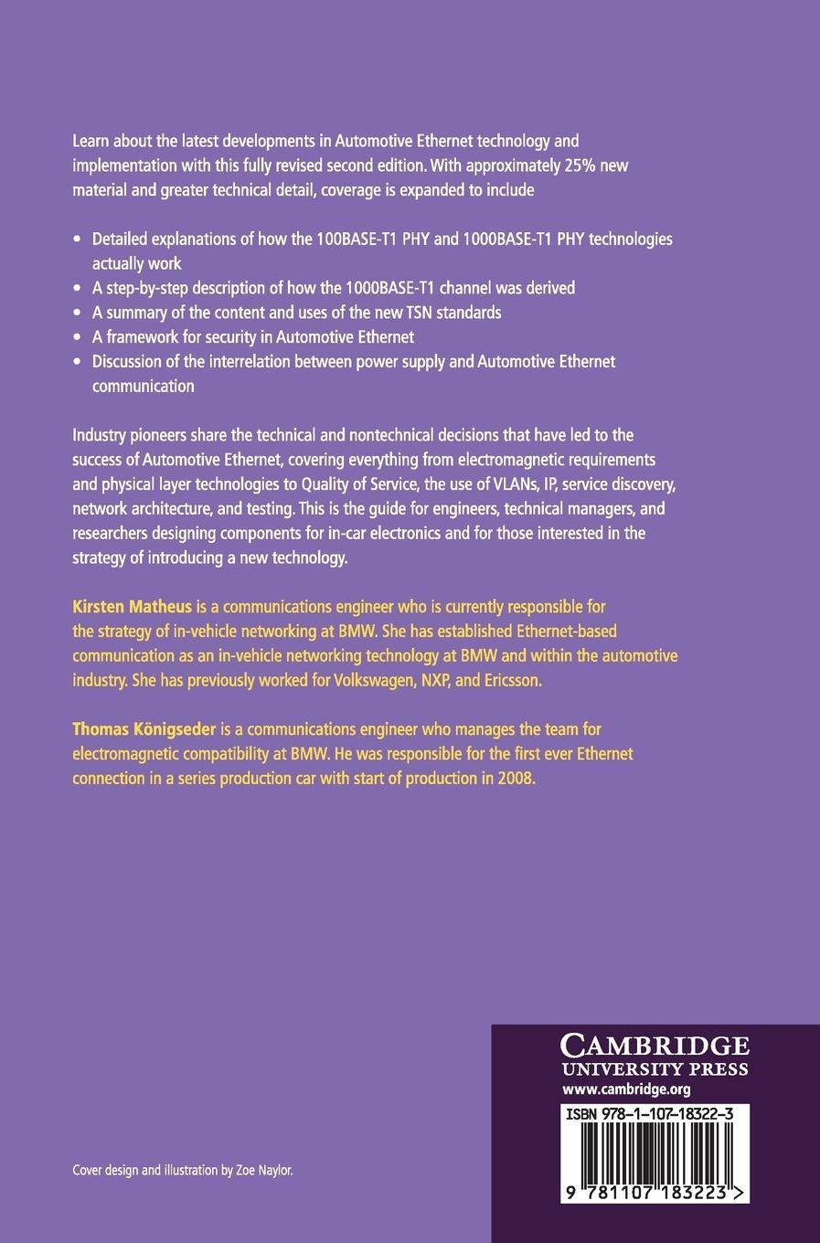 Rückseitencover Automotive Ethernet