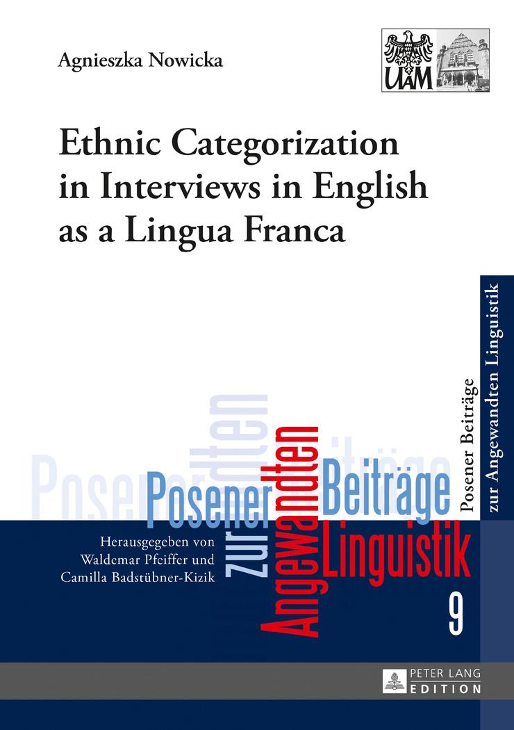 Vorderes Coverbild Ethnic Categorization in Interviews in English as a Lingua Franca