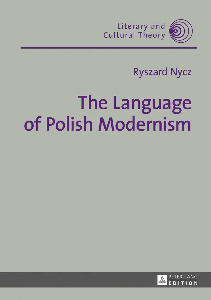 Vorderes Coverbild The Language of Polish Modernism
