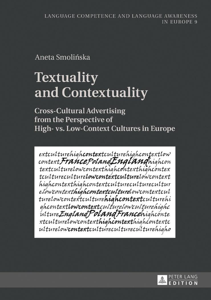 Vorderes Coverbild Textuality and Contextuality