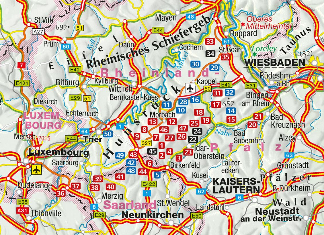 Beispielinhalt (Bild) Hunsrück mit Saar-Hunsrück-Steig