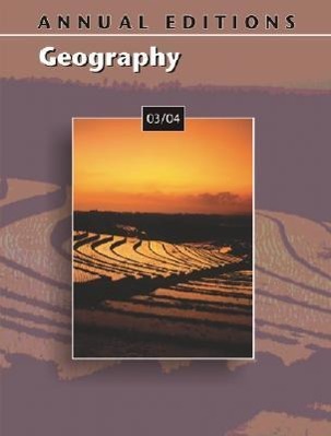 Vorderes Coverbild Annual Editions: Geography 03/04