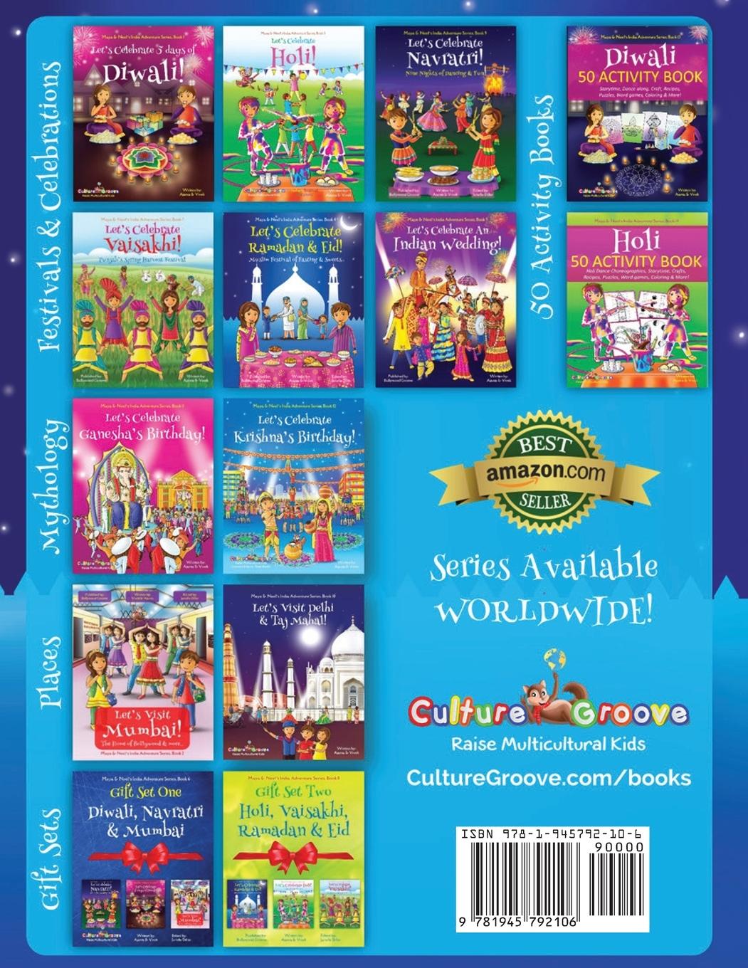 Rückseitencover Let's Celebrate Ramadan & Eid! (Muslim Festival of Fasting & Sweets) (Maya & Neel's India Adventure Series, Book 4)