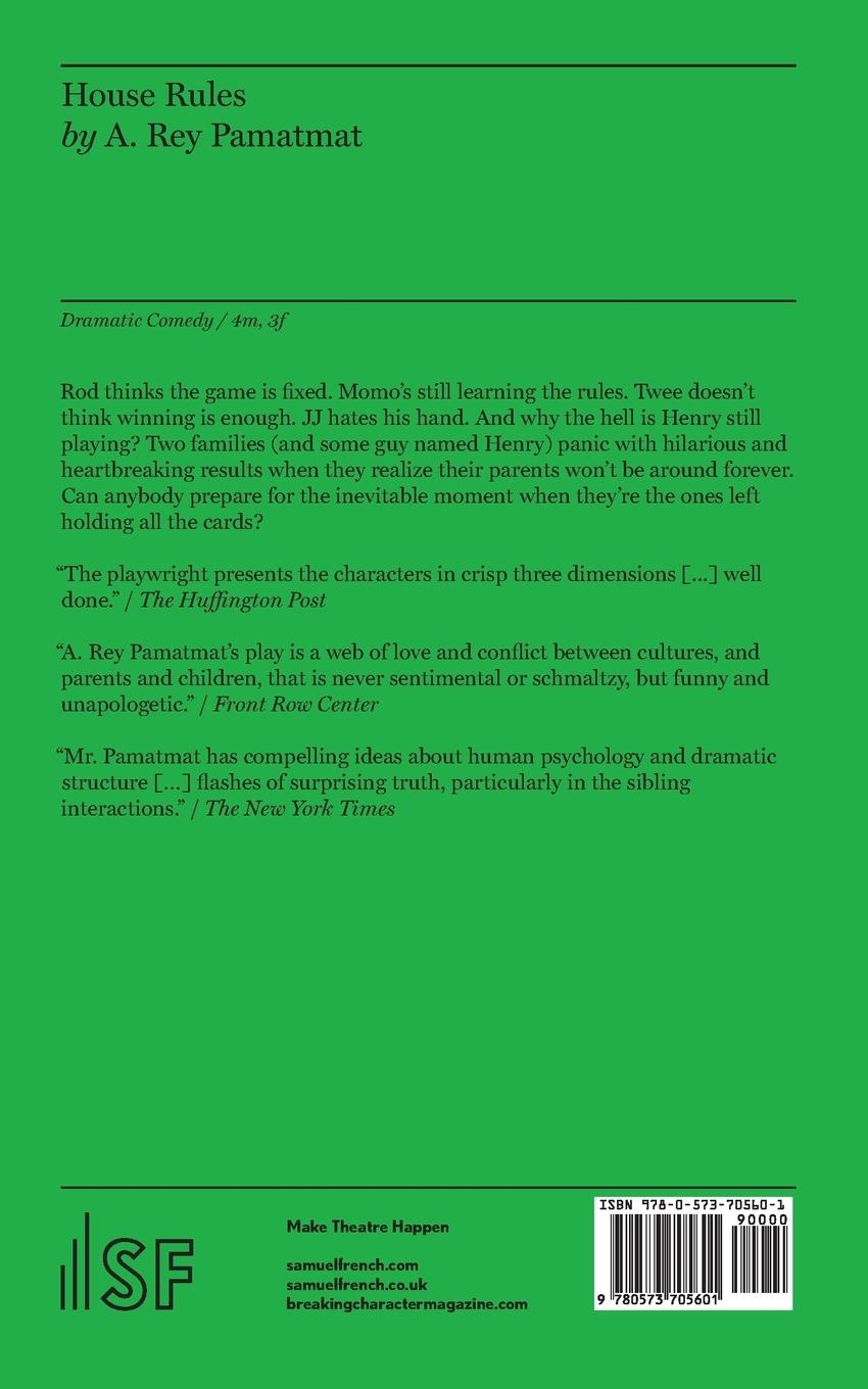 Rückseitencover House Rules