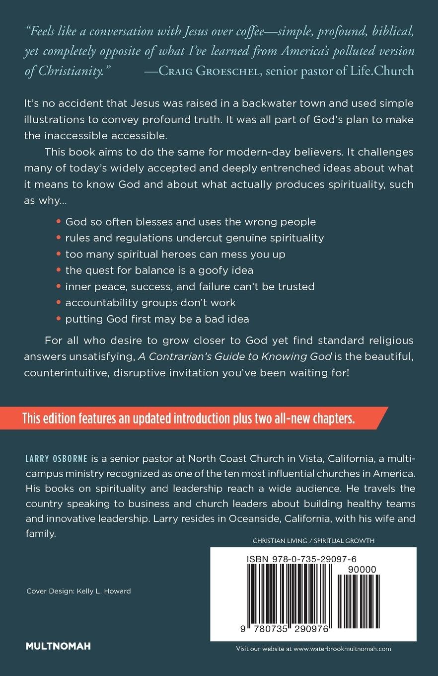 Rückseitencover A Contrarian's Guide to Knowing God