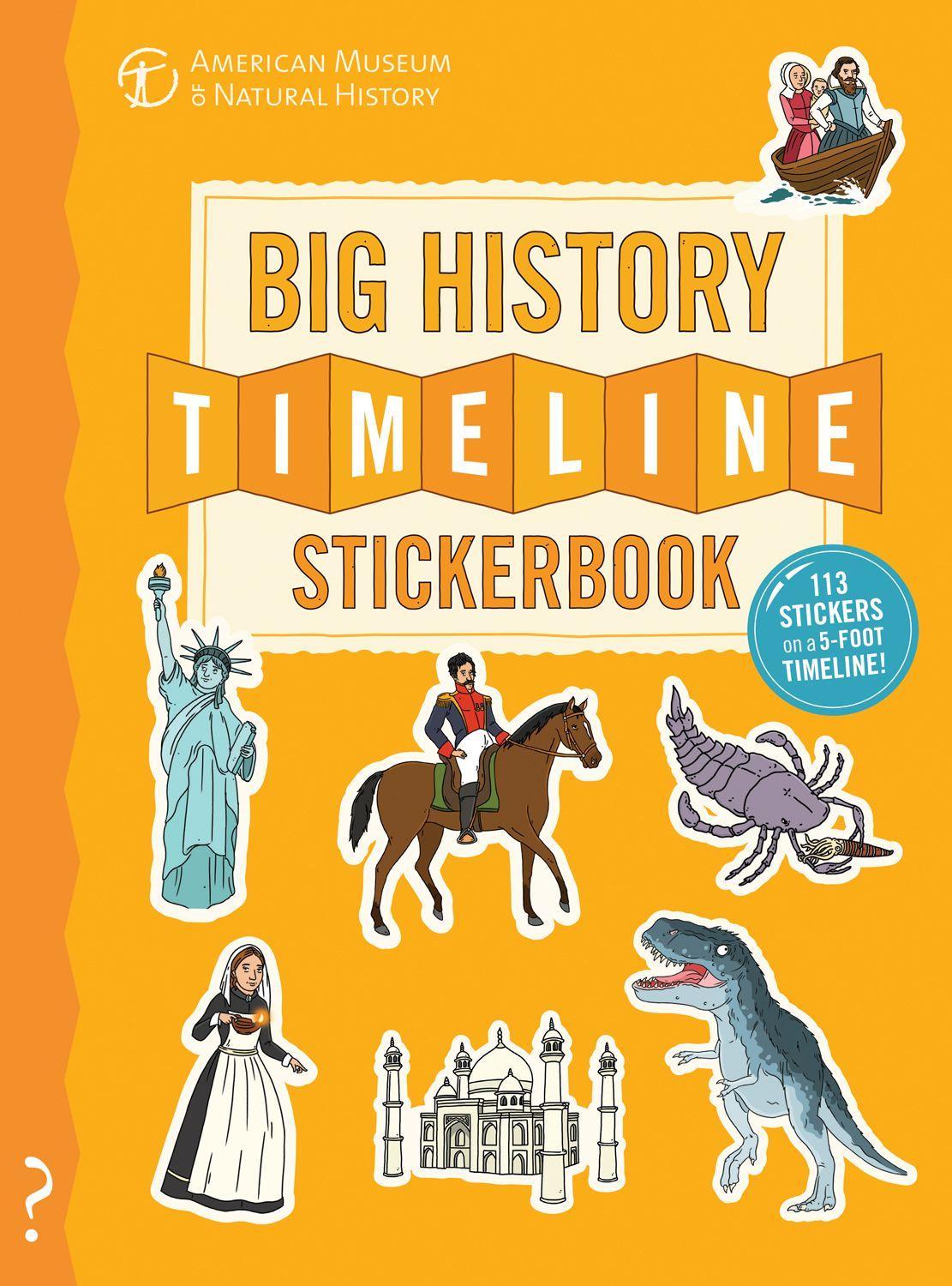 Vorderes Coverbild The Big History Timeline Stickerbook