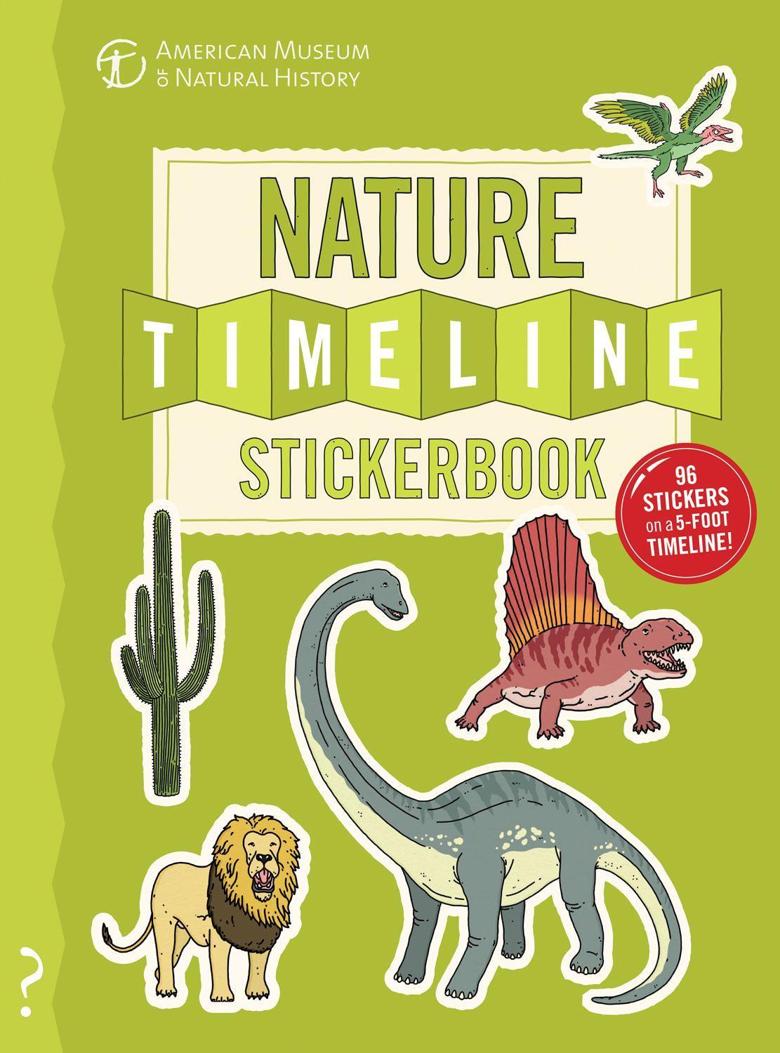 Vorderes Coverbild The Nature Timeline Stickerbook