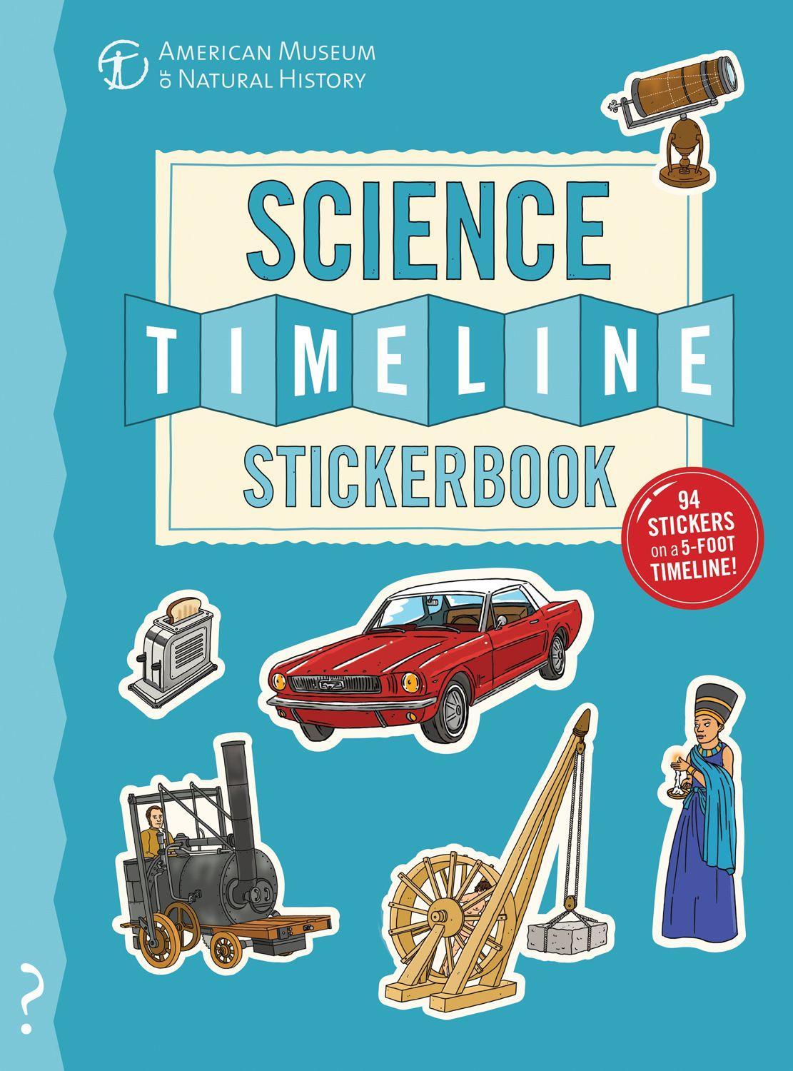Vorderes Coverbild The Science Timeline Stickerbook