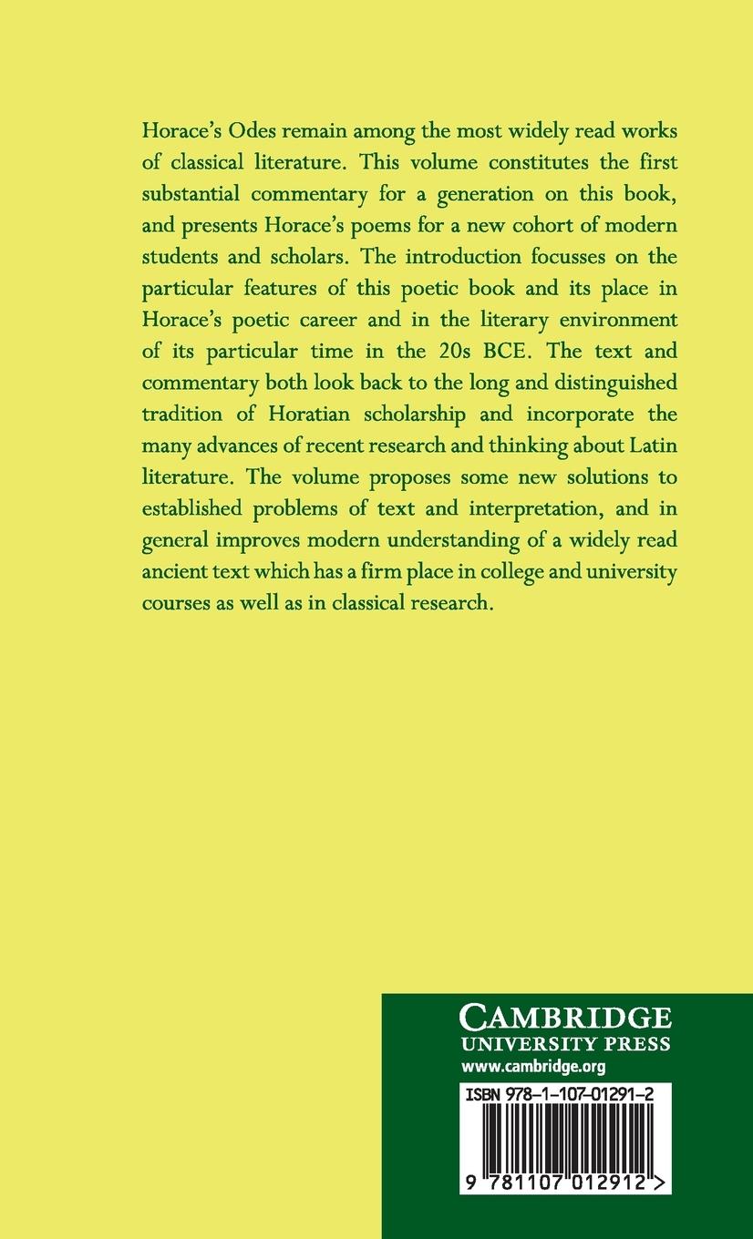 Rückseitencover Horace