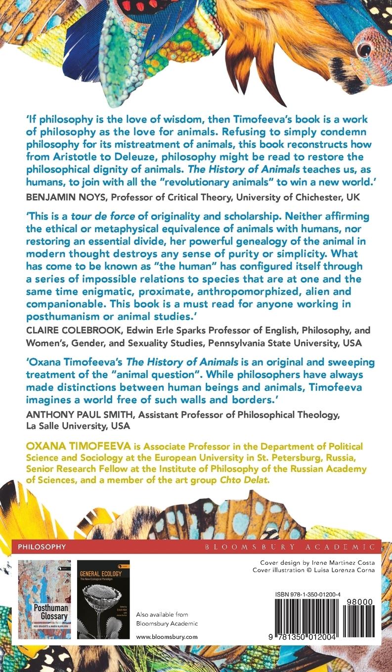 Rückseitencover The History of Animals