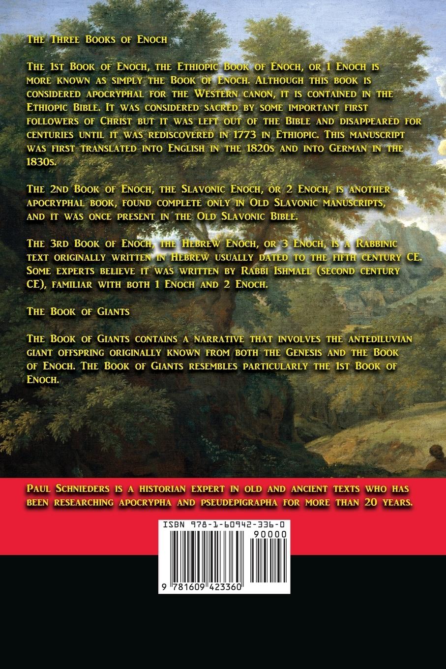 Rückseitencover The Three Books of Enoch and the Book of Giants