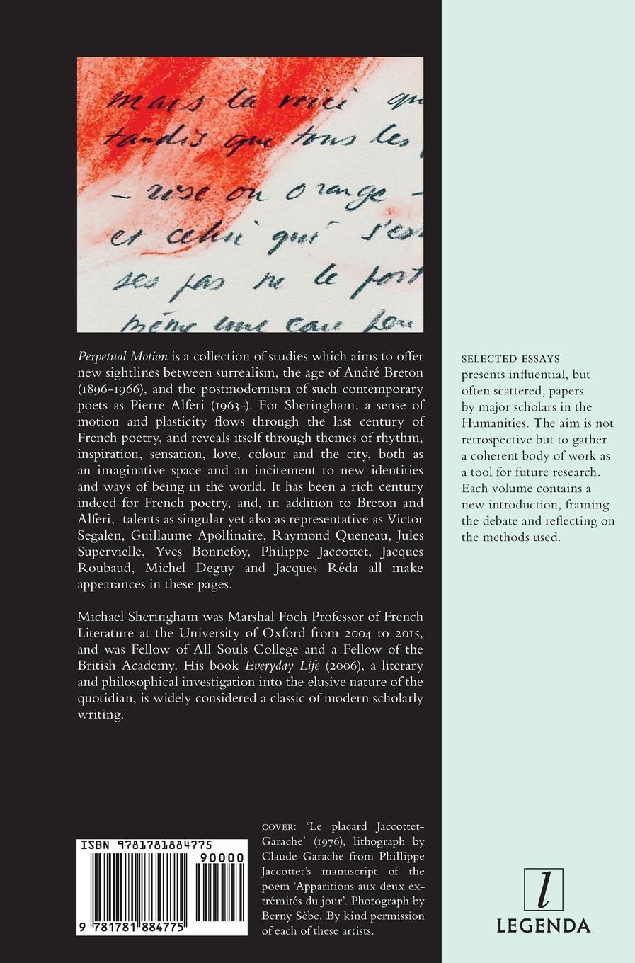 Rückseitencover Perpetual Motion