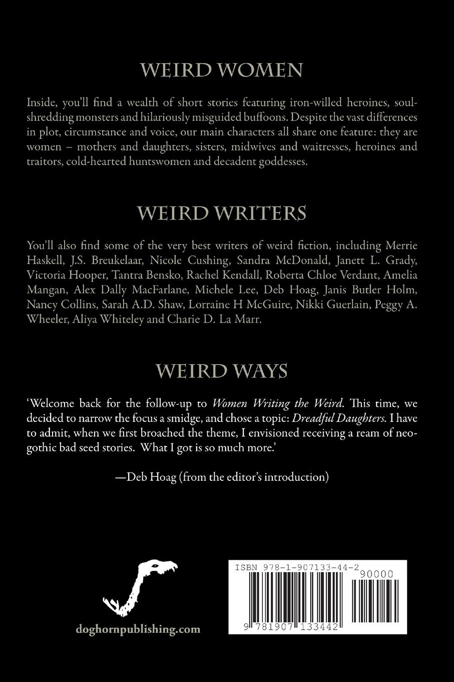Rückseitencover Women Writing the Weird II