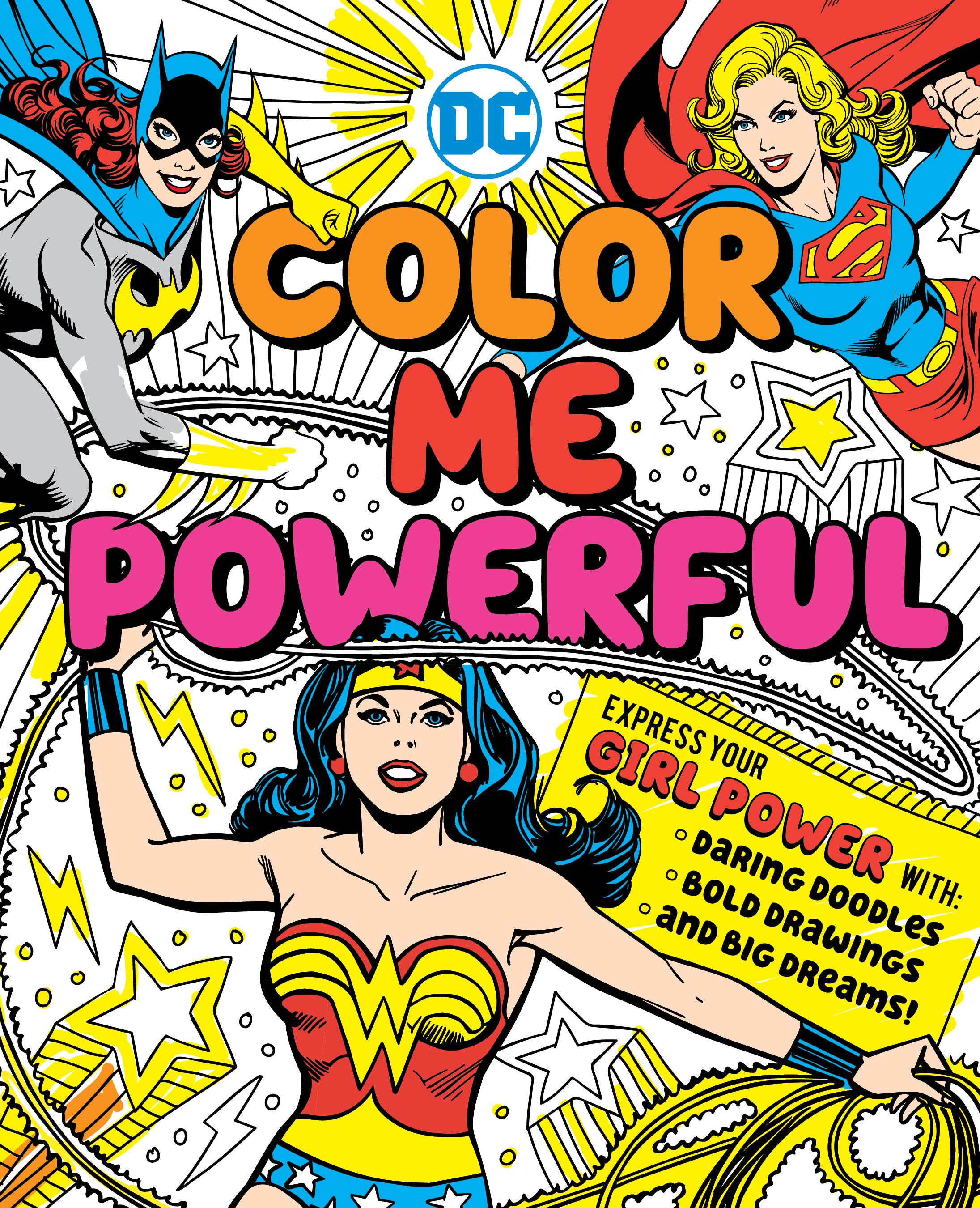 Vorderes Coverbild DC Super Heroes: Color Me Powerful!