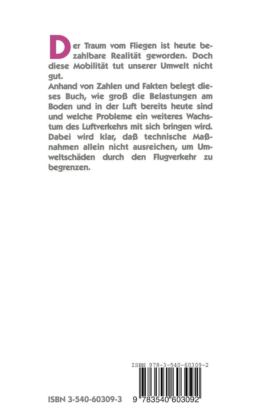 Rückseitencover Flugverkehr und Umwelt