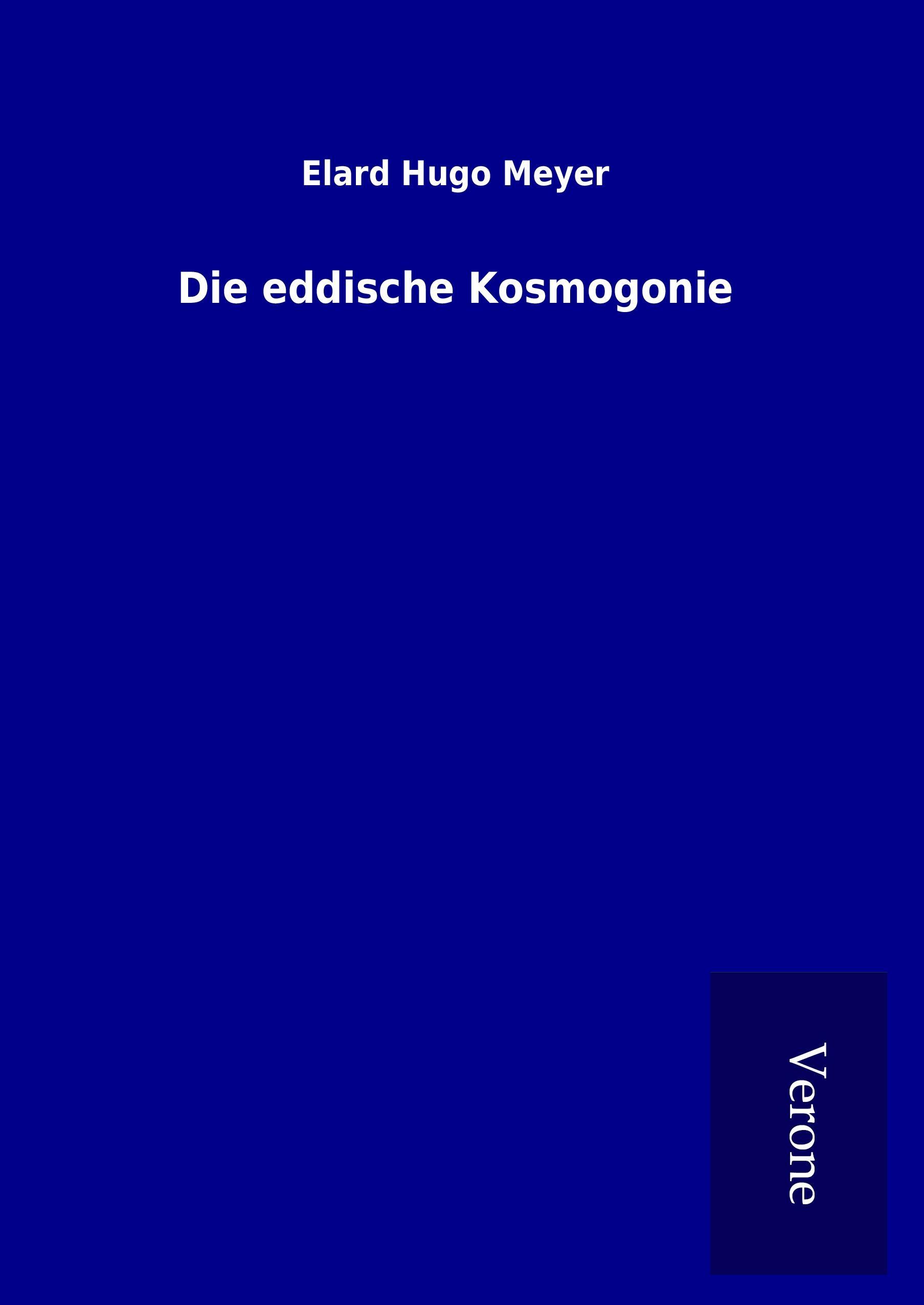 Vorderes Coverbild Die eddische Kosmogonie