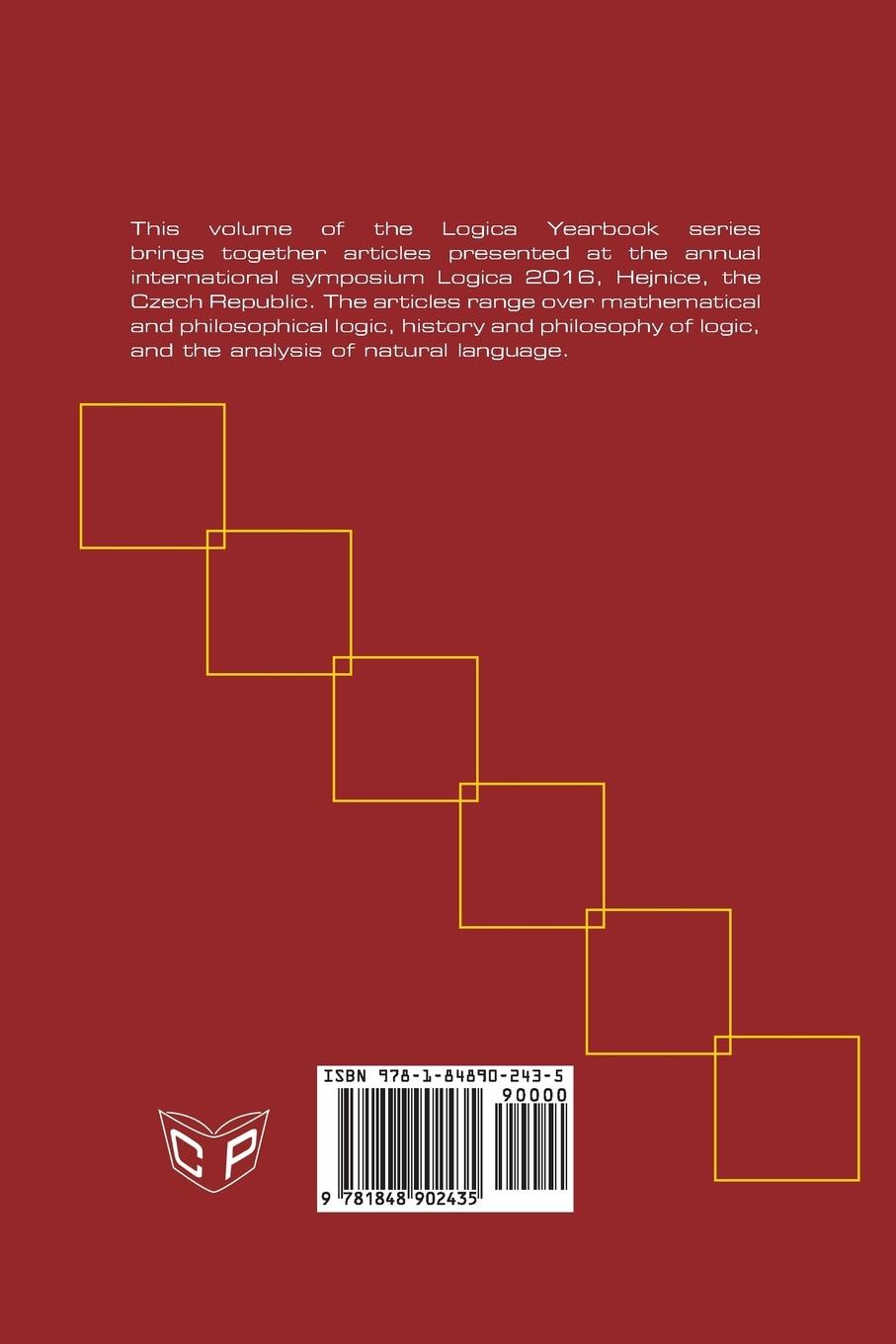 Rückseitencover The Logica Yearbook 2016