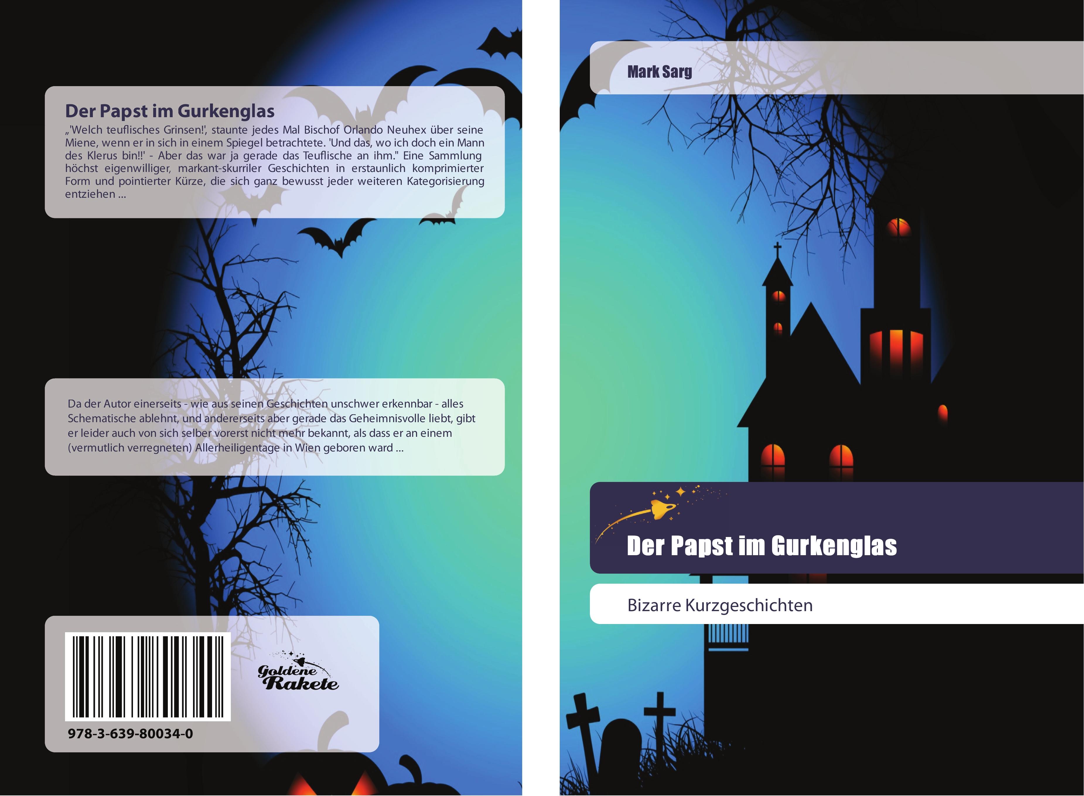 Vorderes Coverbild Der Papst im Gurkenglas