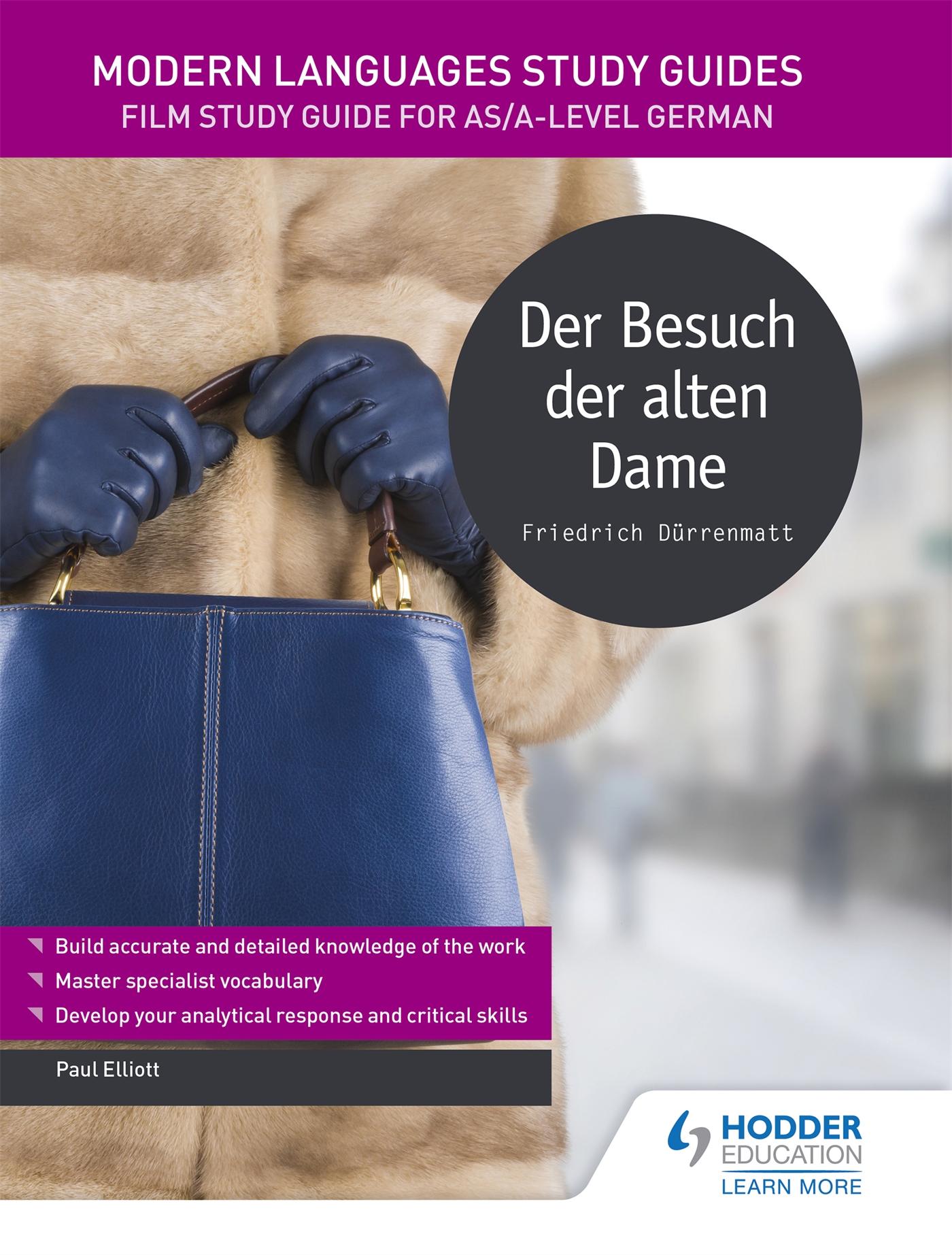 Vorderes Coverbild Modern Languages Study Guides: Der Besuch der alten Dame