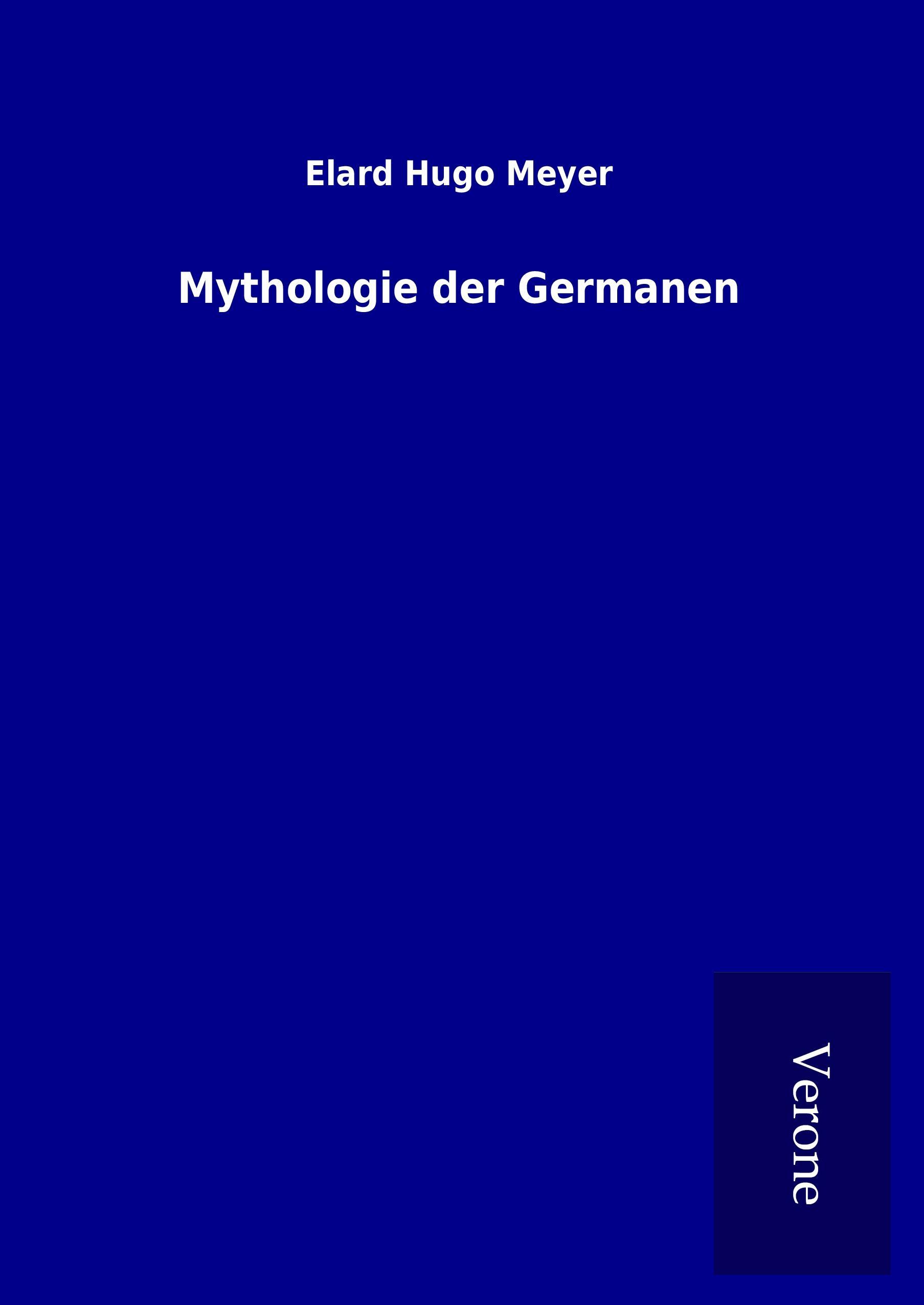 Vorderes Coverbild Mythologie der Germanen