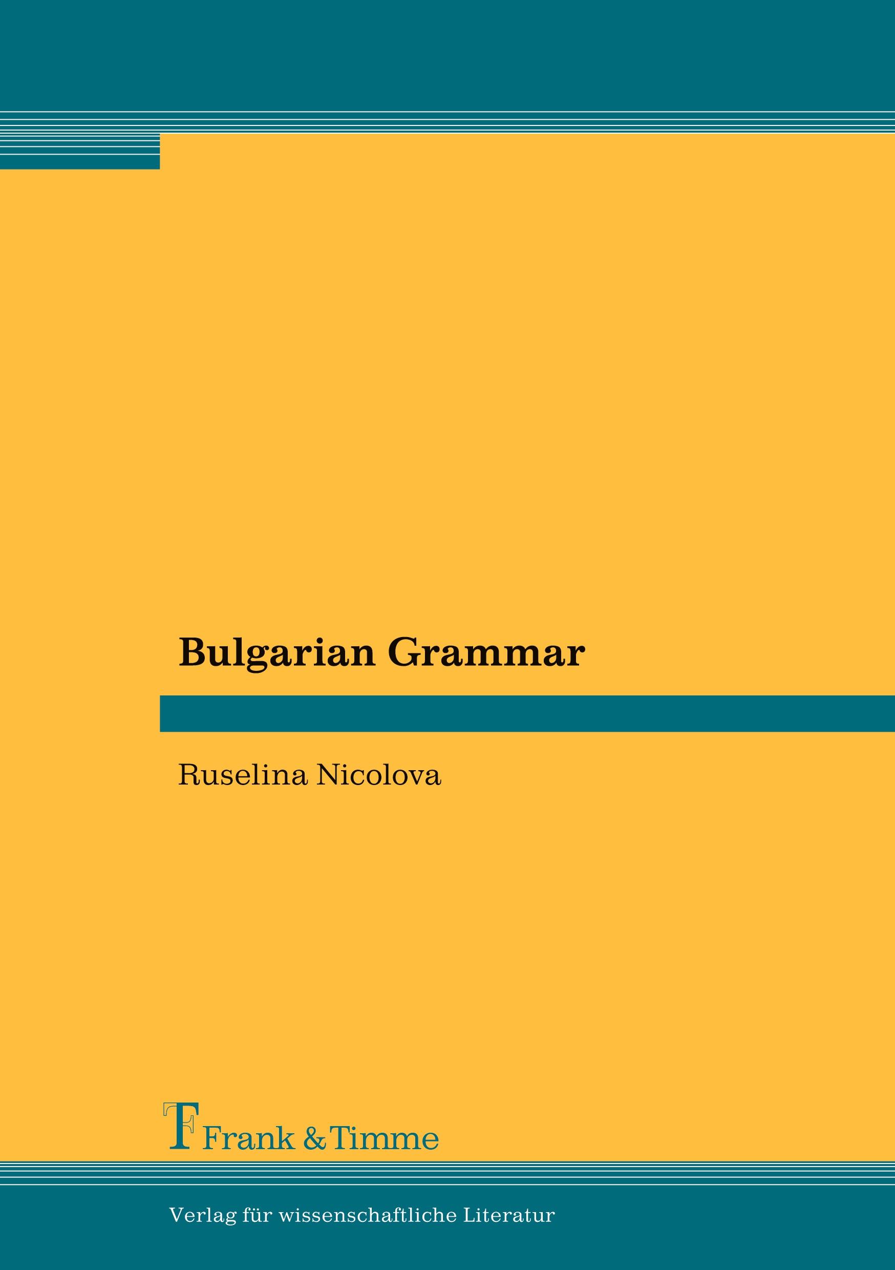 Vorderes Coverbild Bulgarian Grammar