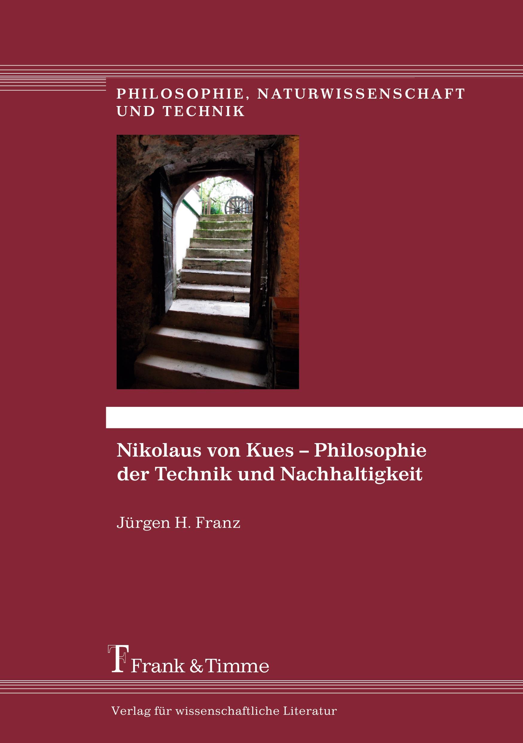 Vorderes Coverbild Nikolaus von Kues - Philosophie der Technik und Nachhaltigkeit