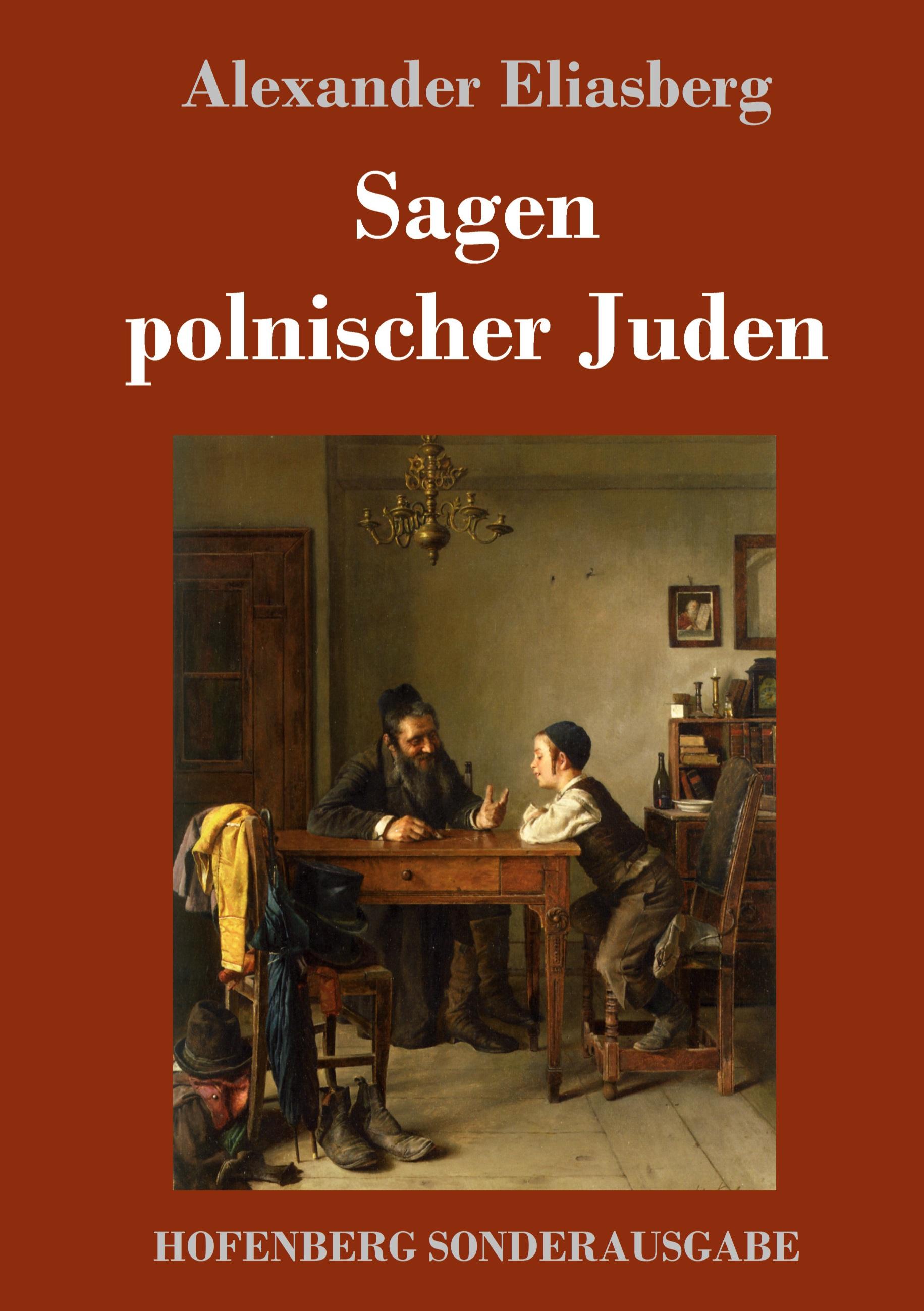 Vorderes Coverbild Sagen polnischer Juden