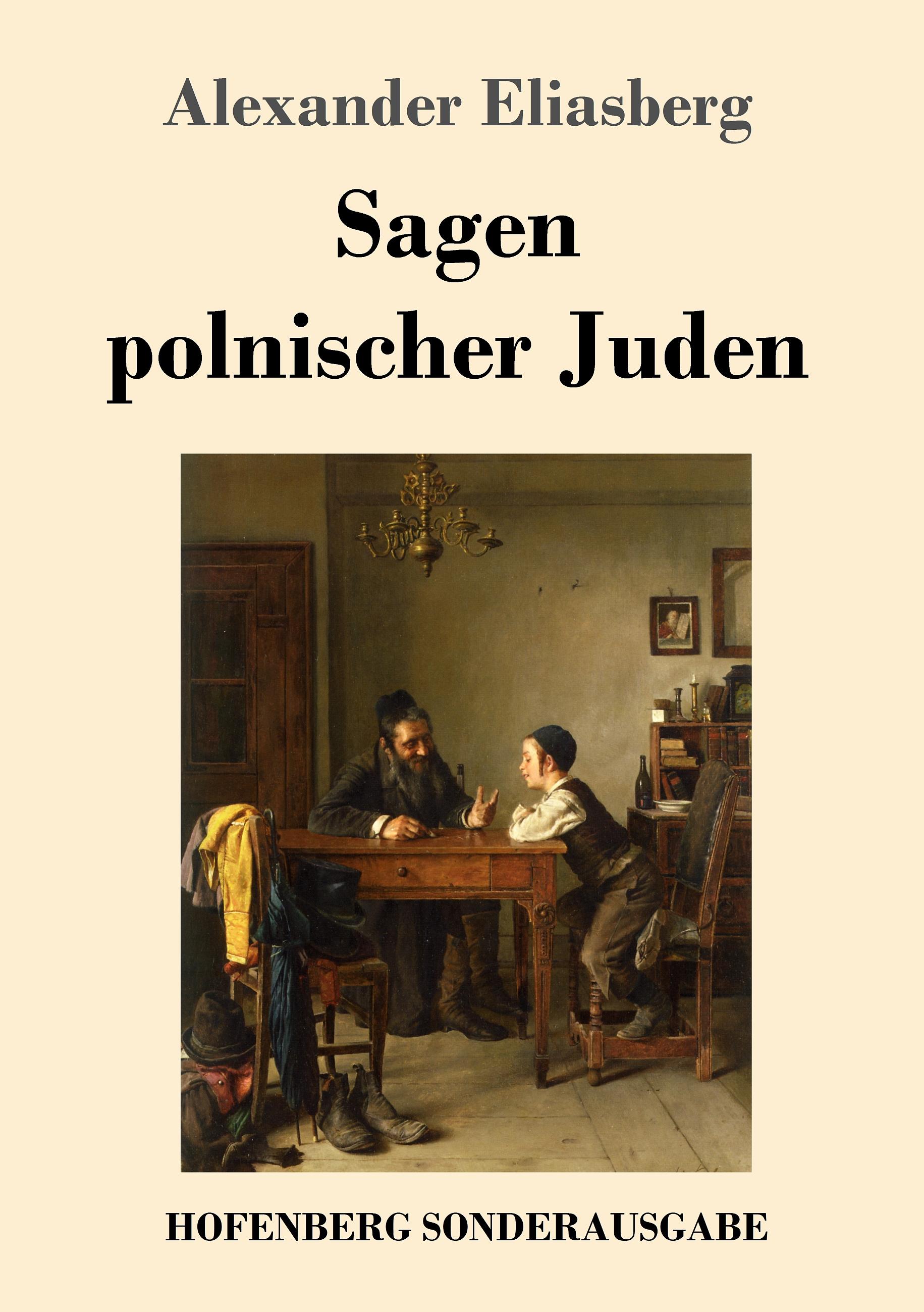 Vorderes Coverbild Sagen polnischer Juden