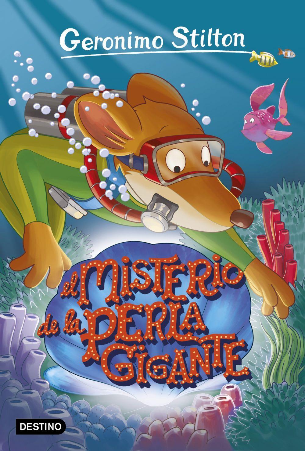 Vorderes Coverbild Geronimo Stilton 57. El misterio de la perla gigante