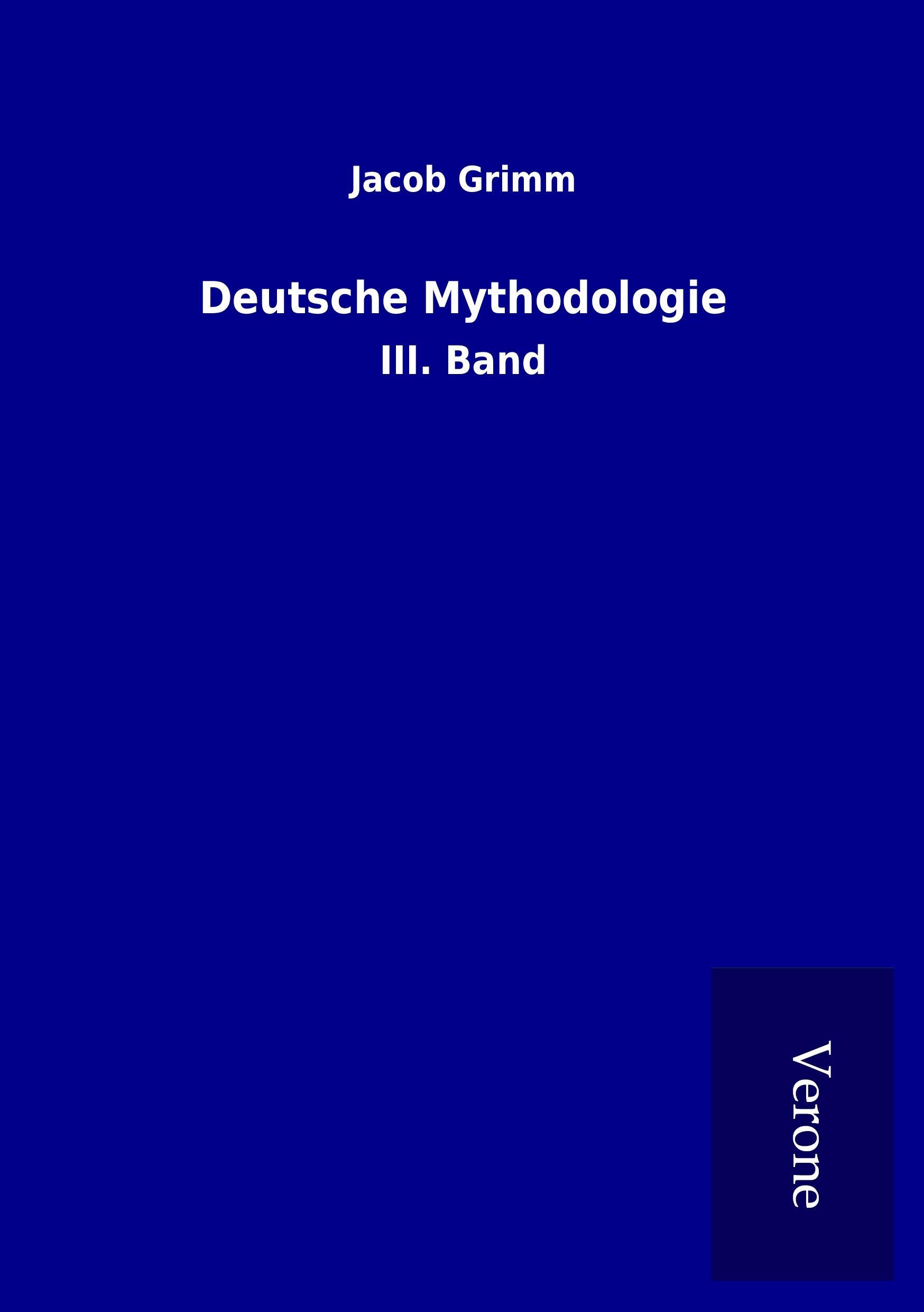Vorderes Coverbild Deutsche Mythodologie