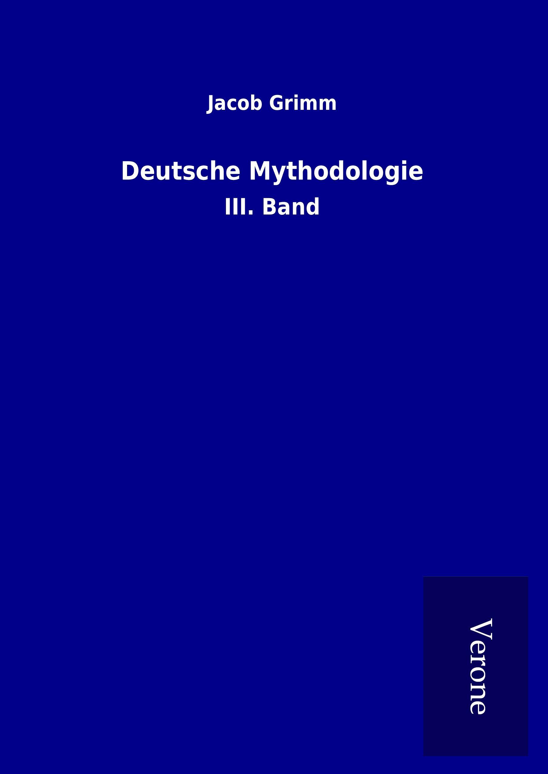 Vorderes Coverbild Deutsche Mythodologie
