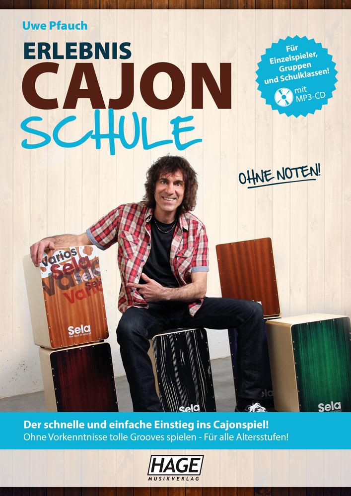 Vorderes Coverbild Erlebnis Cajon Schule (mit MP3-CD)