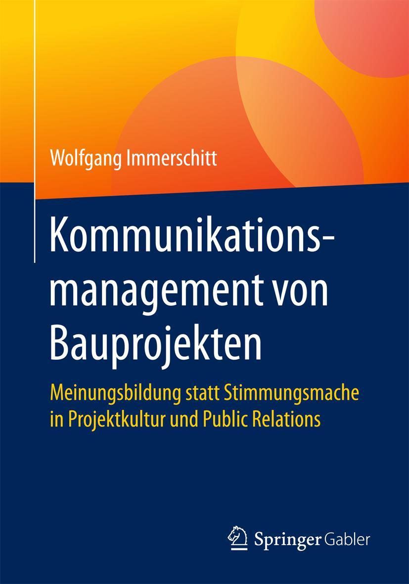 Vorderes Coverbild Kommunikationsmanagement von Bauprojekten