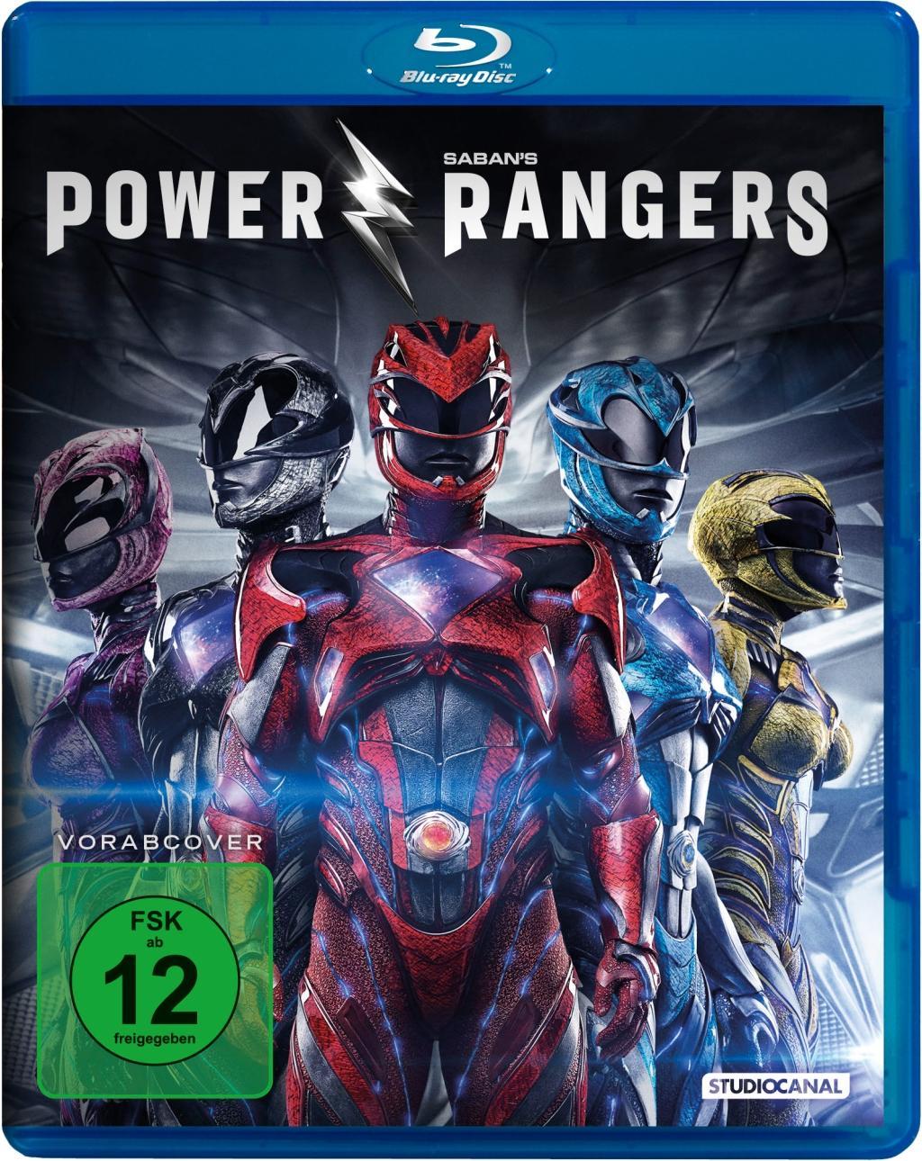 Vorderes Coverbild Power Rangers